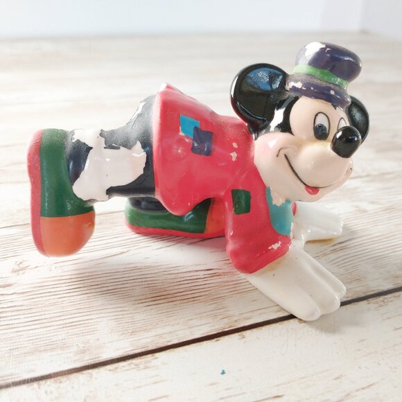 Disney Mickey Mouse Clowns Mickey & Co Collectible Vintage Figures Mickey Circus - Picture 4 of 14